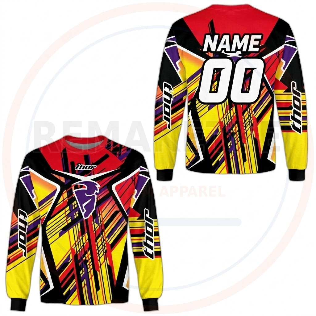 RemakeTee Custom Vintage Retro VMX Racing Jersey 1122