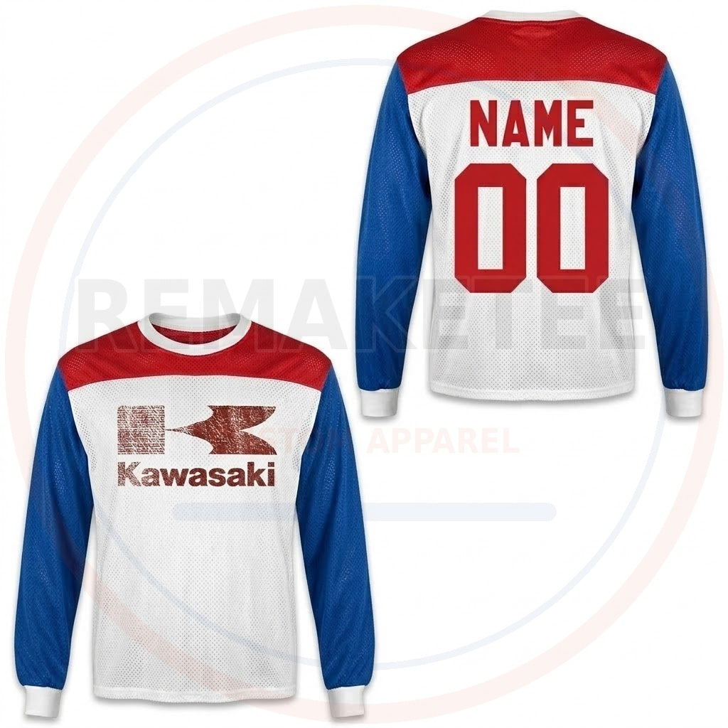 RemakeTee Custom Vintage Retro VMX Racing Jersey 1124