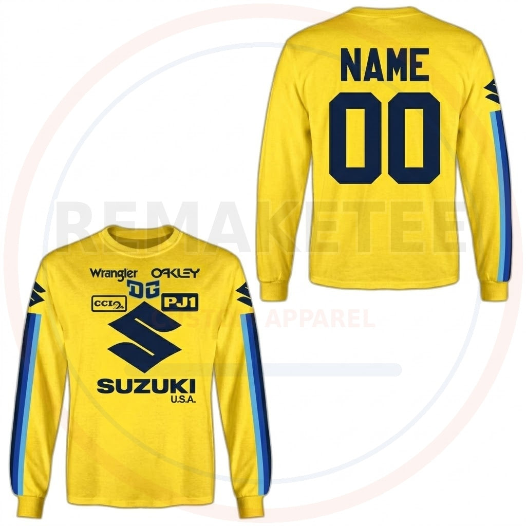 RemakeTee Custom Vintage Retro VMX Racing Jersey 1128
