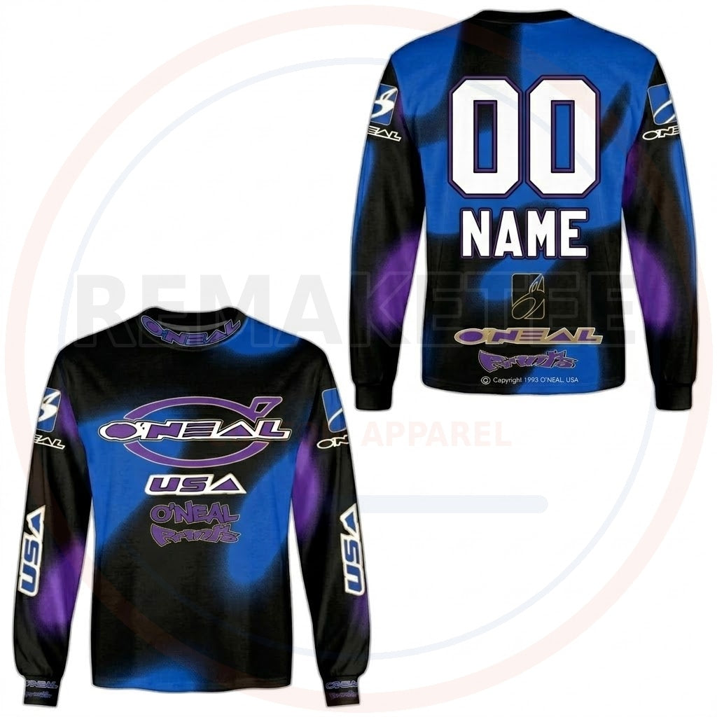RemakeTee Custom Vintage Retro VMX Racing Jersey 1138