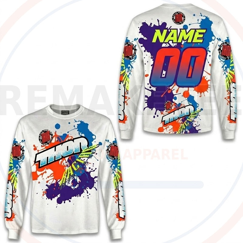RemakeTee Custom Vintage Retro VMX Racing Jersey 114