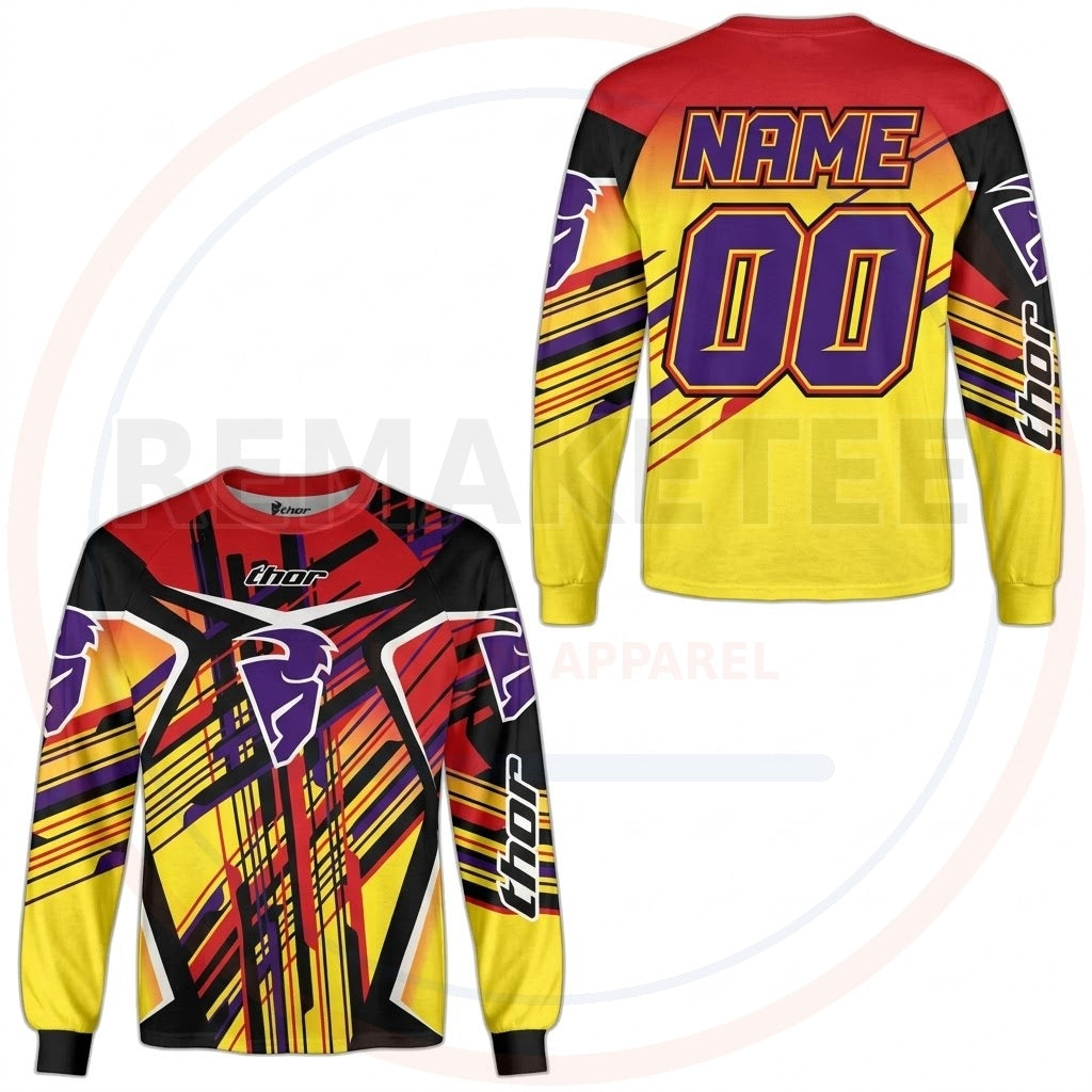 RemakeTee Custom Vintage Retro VMX Racing Jersey 1148