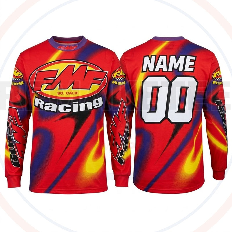 RemakeTee Custom Vintage Retro VMX Racing Jersey 115