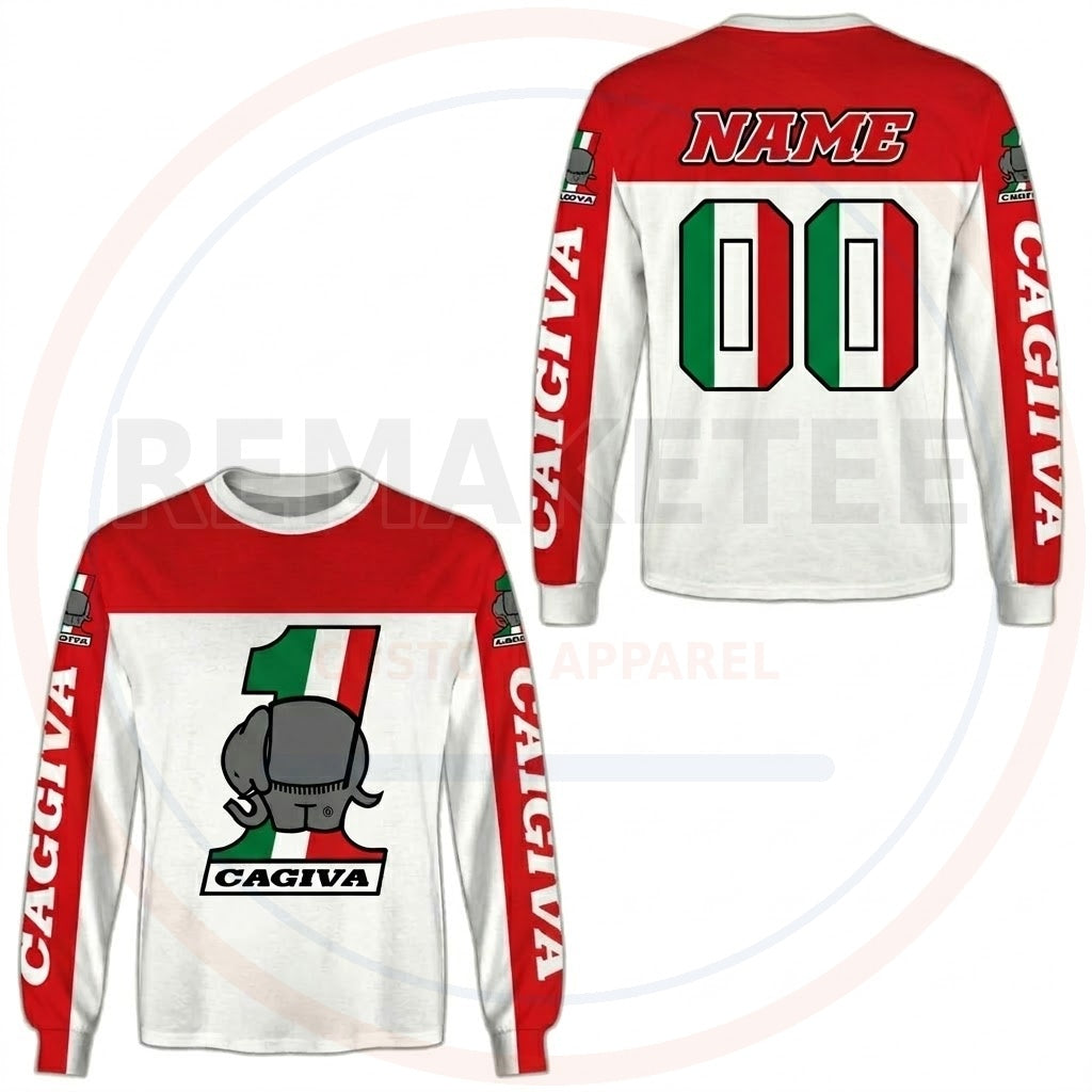 RemakeTee Custom Vintage Retro VMX Racing Jersey 1153