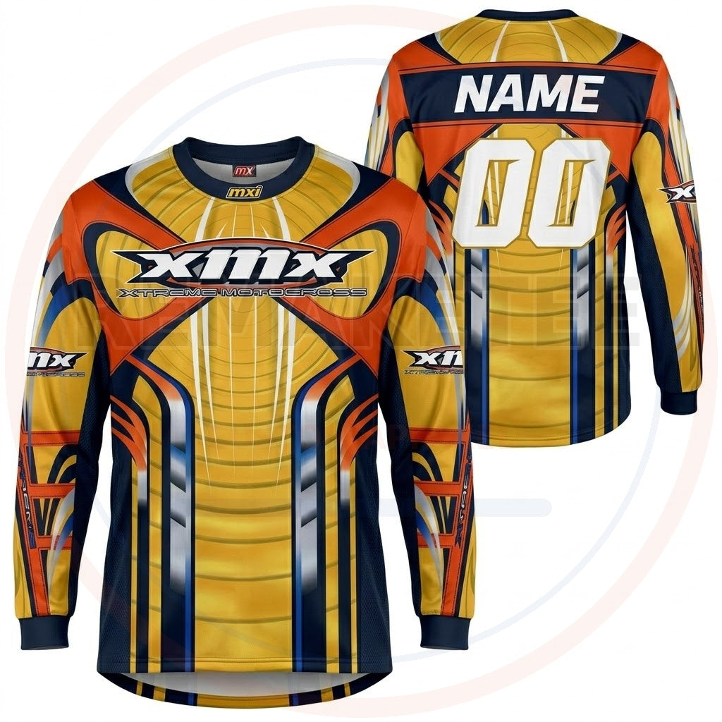RemakeTee Custom Vintage Retro VMX Racing Jersey 1154