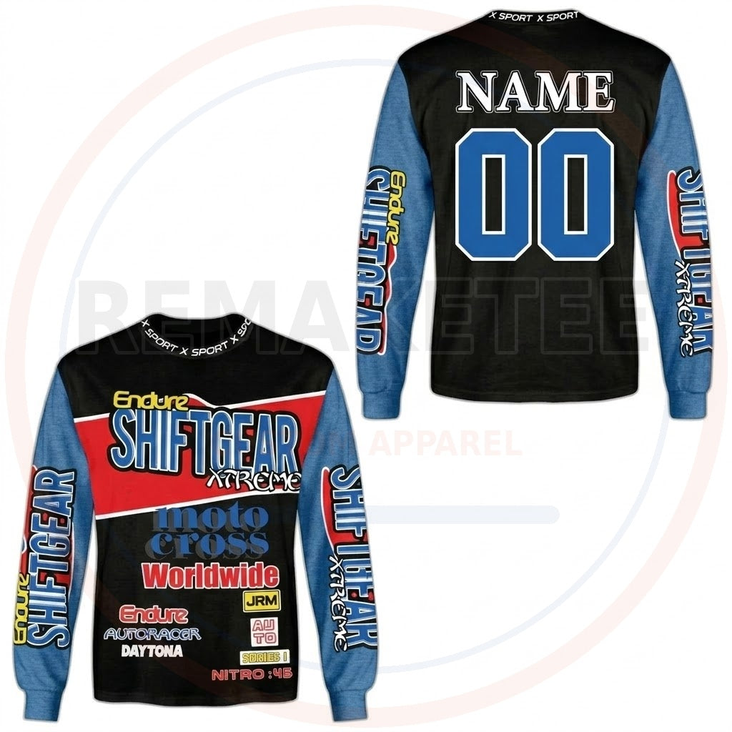 RemakeTee Custom Vintage Retro VMX Racing Jersey 1158