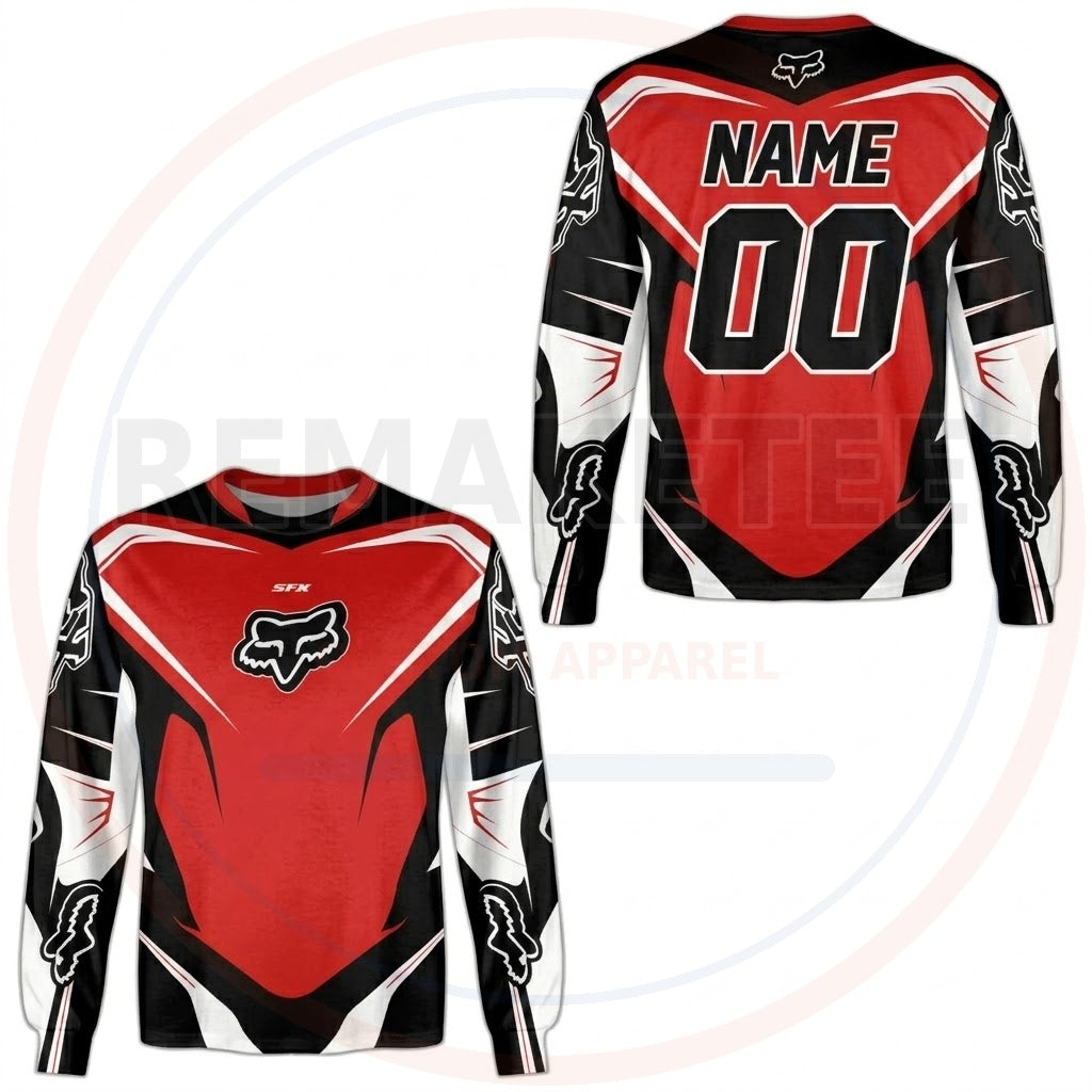RemakeTee Custom Vintage Retro VMX Racing Jersey 1162