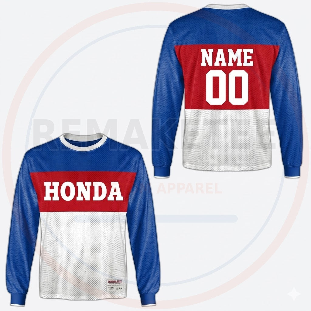 RemakeTee Custom Vintage Retro VMX Racing Jersey 1168
