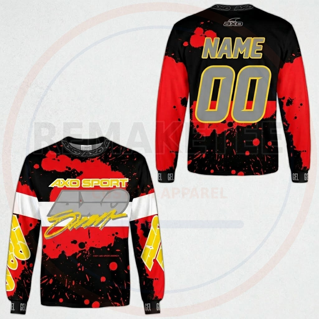 RemakeTee Custom Vintage Retro VMX Racing Jersey 1173