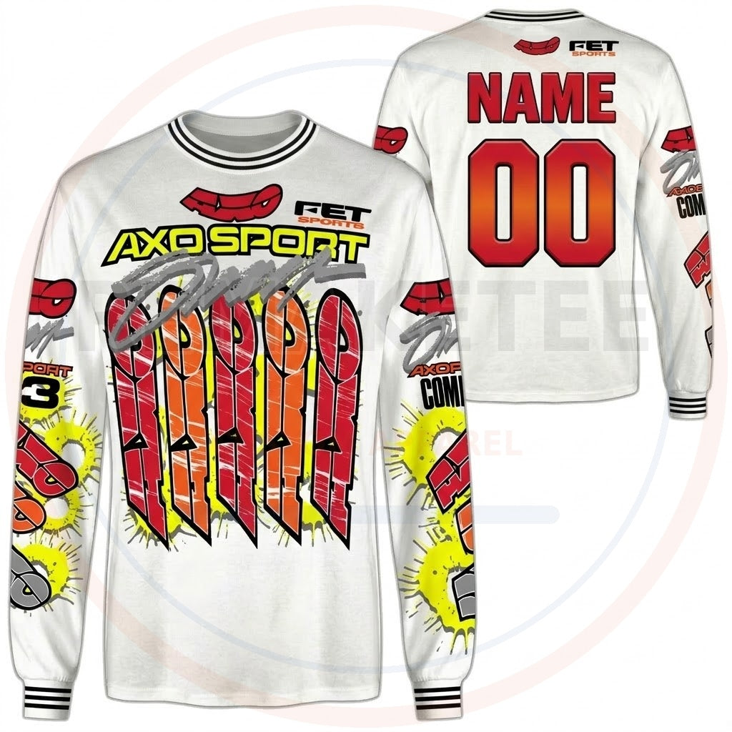 RemakeTee Custom Vintage Retro VMX Racing Jersey 1175