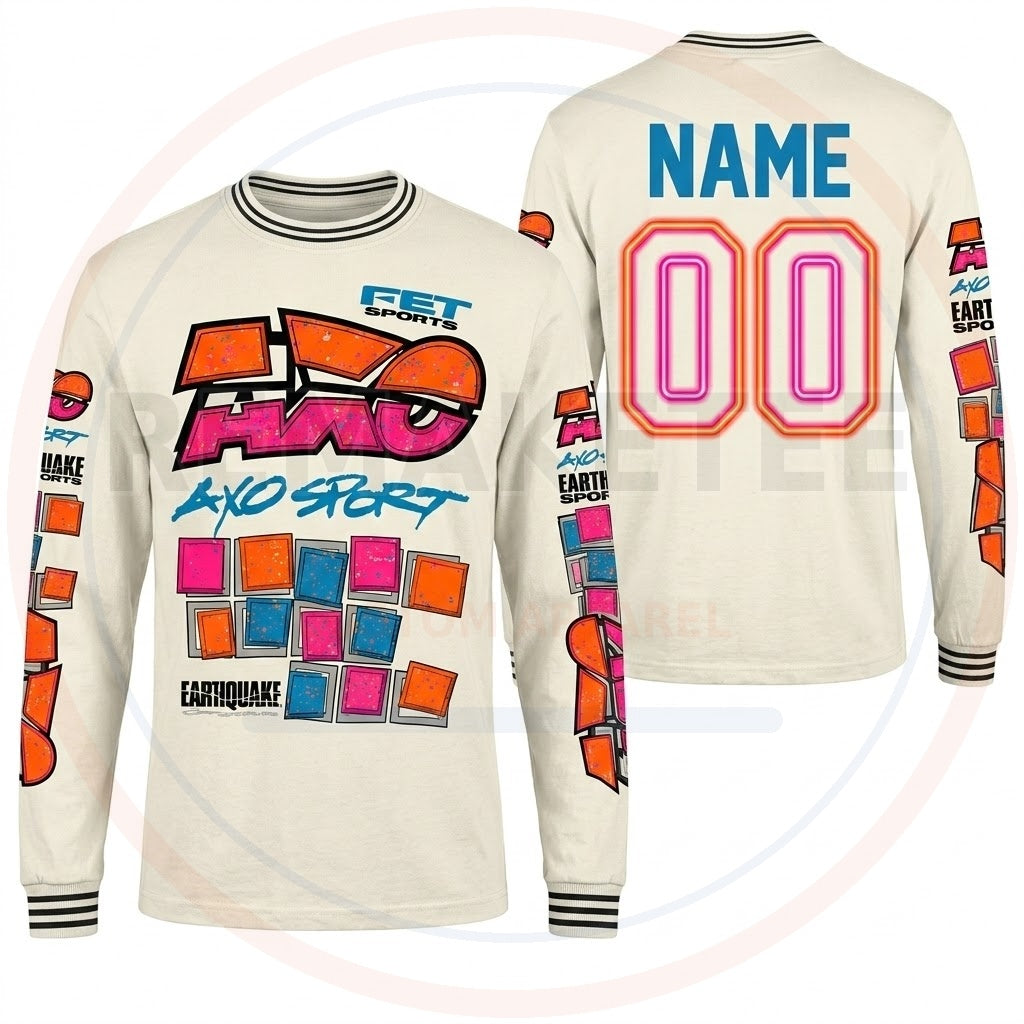 RemakeTee Custom Vintage Retro VMX Racing Jersey 1176