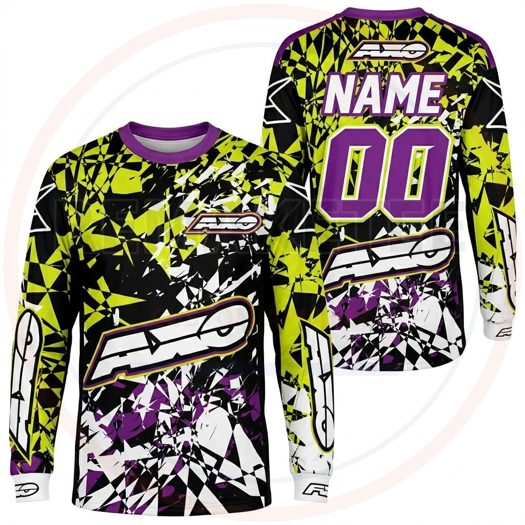 RemakeTee Custom Vintage Retro VMX Racing Jersey 1178