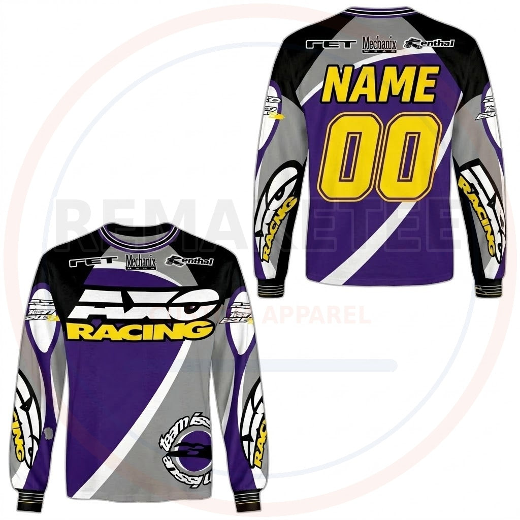 RemakeTee Custom Vintage Retro VMX Racing Jersey 1197