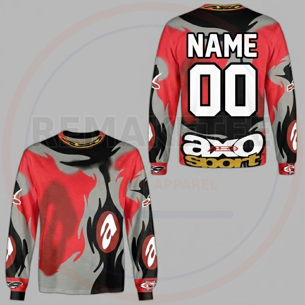 RemakeTee Custom Vintage Retro VMX Racing Jersey 1198