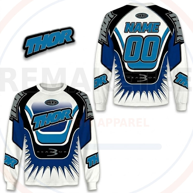 RemakeTee Custom Vintage Retro VMX Racing Jersey 120