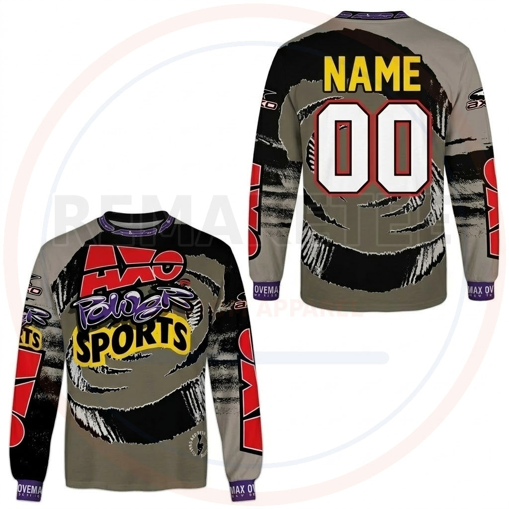 RemakeTee Custom Vintage Retro VMX Racing Jersey 1203