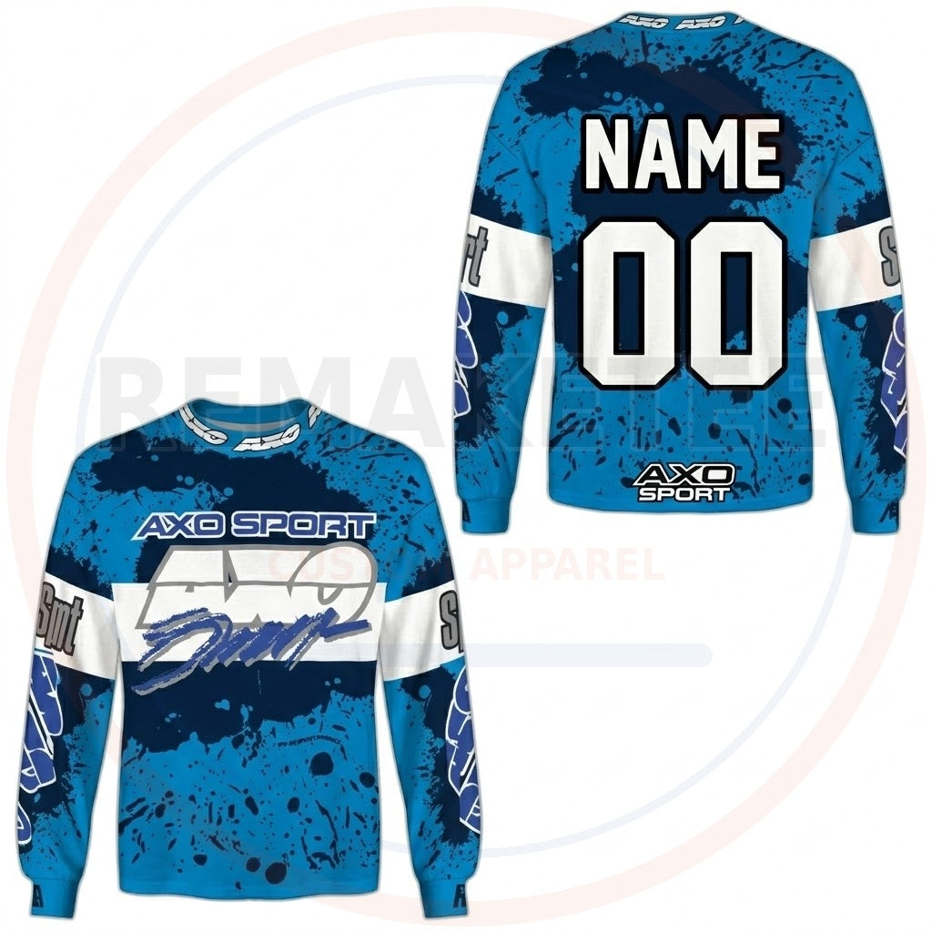 RemakeTee Custom Vintage Retro VMX Racing Jersey 1204