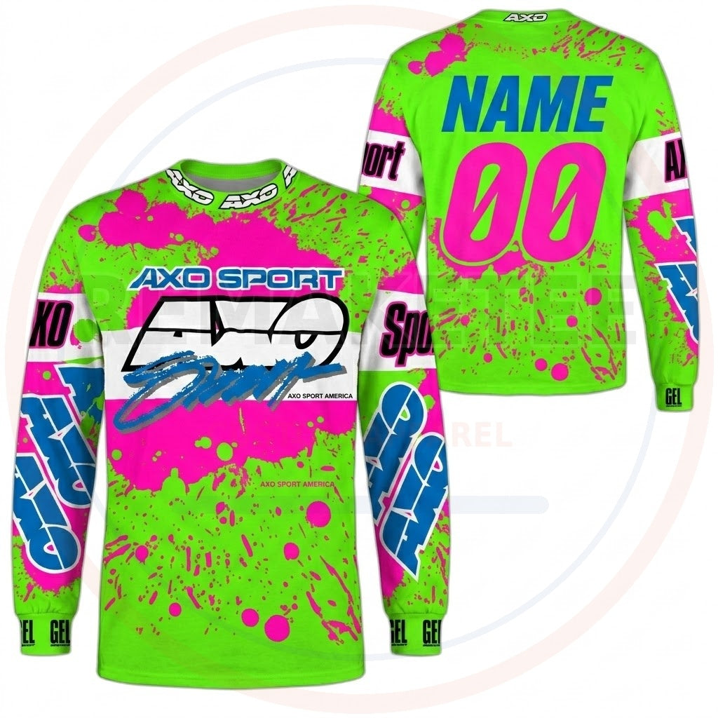 RemakeTee Custom Vintage Retro VMX Racing Jersey 1207