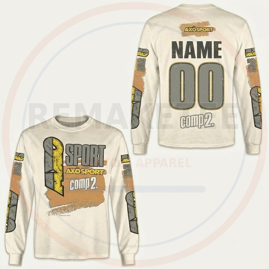 RemakeTee Custom Vintage Retro VMX Racing Jersey 1211
