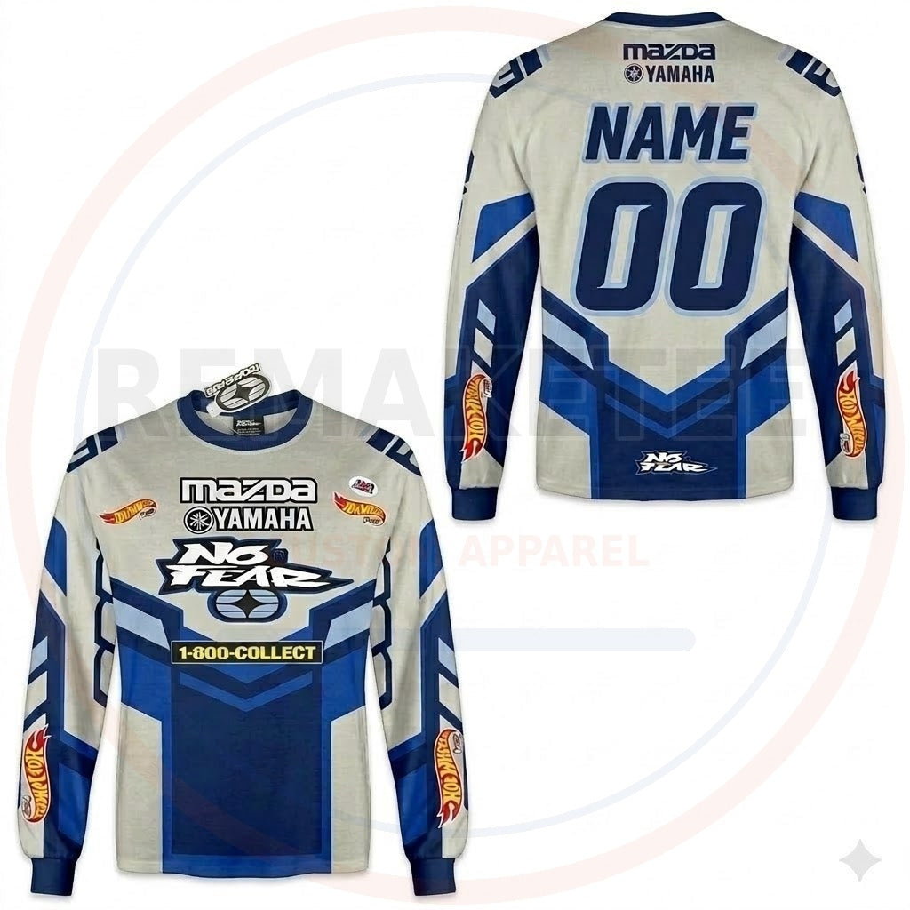 RemakeTee Custom Vintage Retro VMX Racing Jersey 122