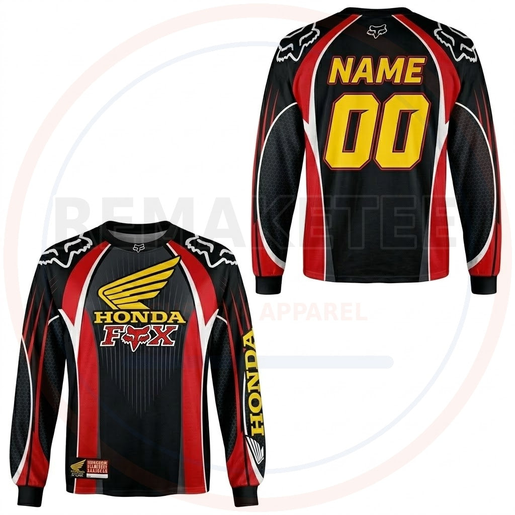 RemakeTee Custom Vintage Retro VMX Racing Jersey 1221