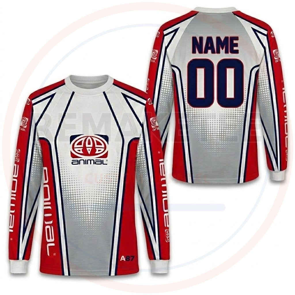 RemakeTee Custom Vintage Retro VMX Racing Jersey 1224