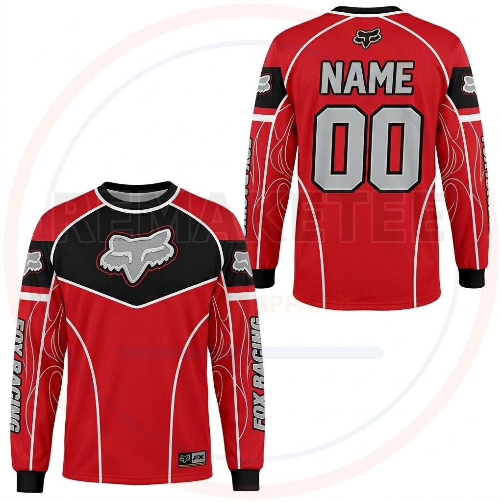 RemakeTee Custom Vintage Retro VMX Racing Jersey 1225