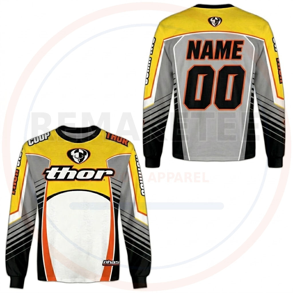 RemakeTee Custom Vintage Retro VMX Racing Jersey 1227