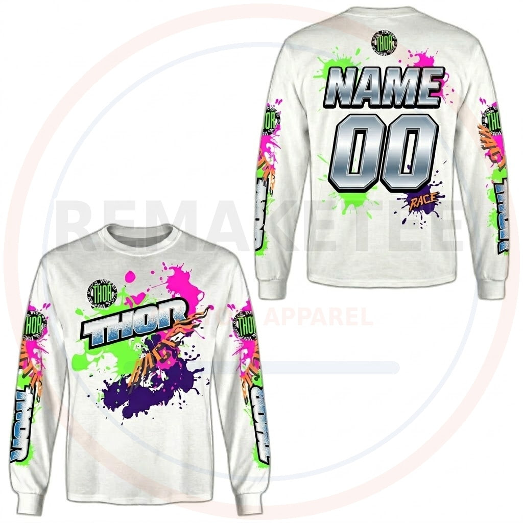 RemakeTee Custom Vintage Retro VMX Racing Jersey 1228