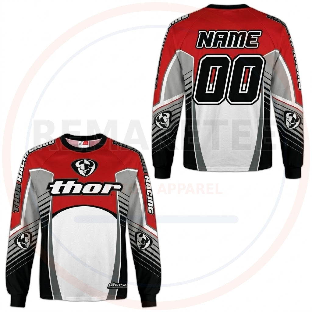 RemakeTee Custom Vintage Retro VMX Racing Jersey 1231