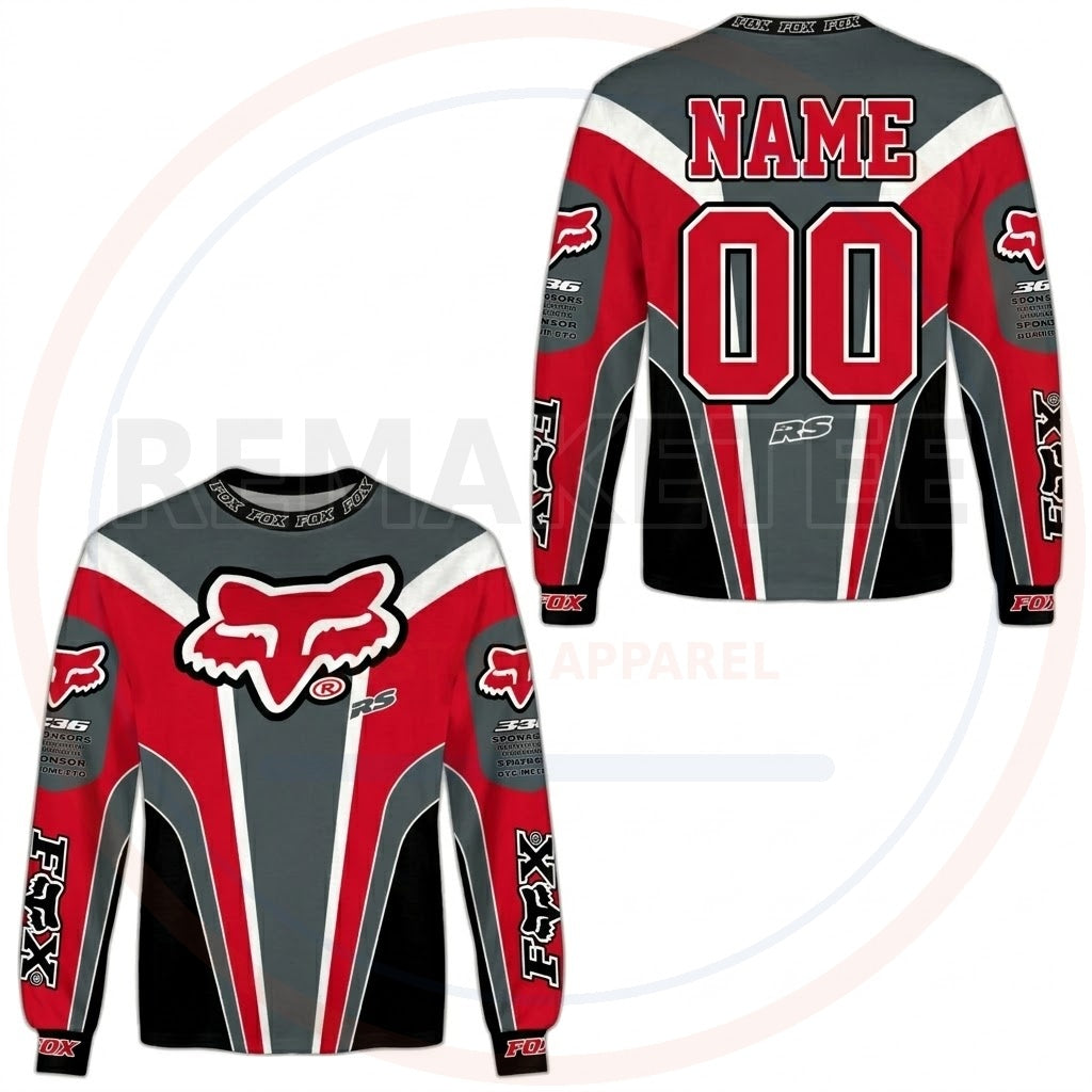 RemakeTee Custom Vintage Retro VMX Racing Jersey 1232
