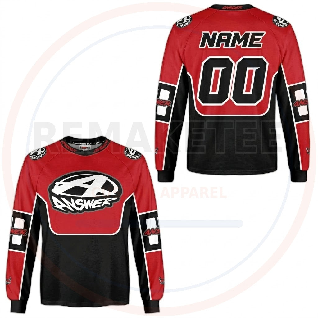 RemakeTee Custom Vintage Retro VMX Racing Jersey 1236