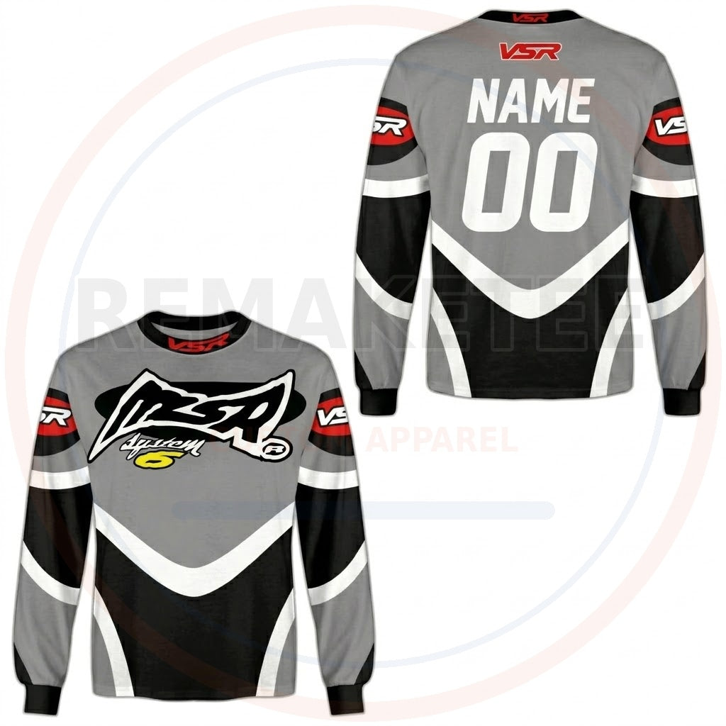 RemakeTee Custom Vintage Retro VMX Racing Jersey 1239
