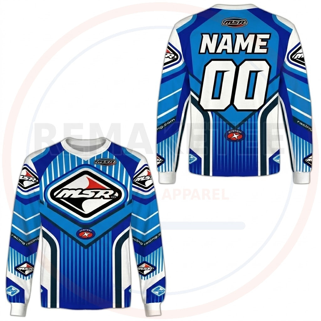 RemakeTee Custom Vintage Retro VMX Racing Jersey 1244