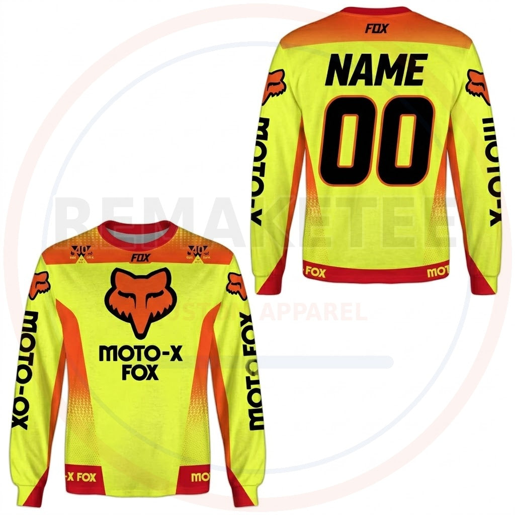 RemakeTee Custom Vintage Retro VMX Racing Jersey 1245