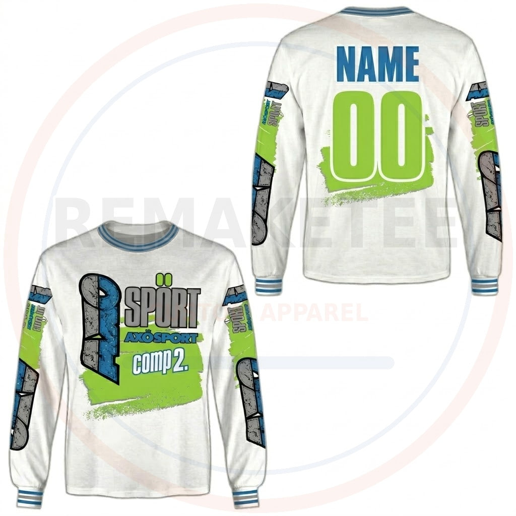RemakeTee Custom Vintage Retro VMX Racing Jersey 1249