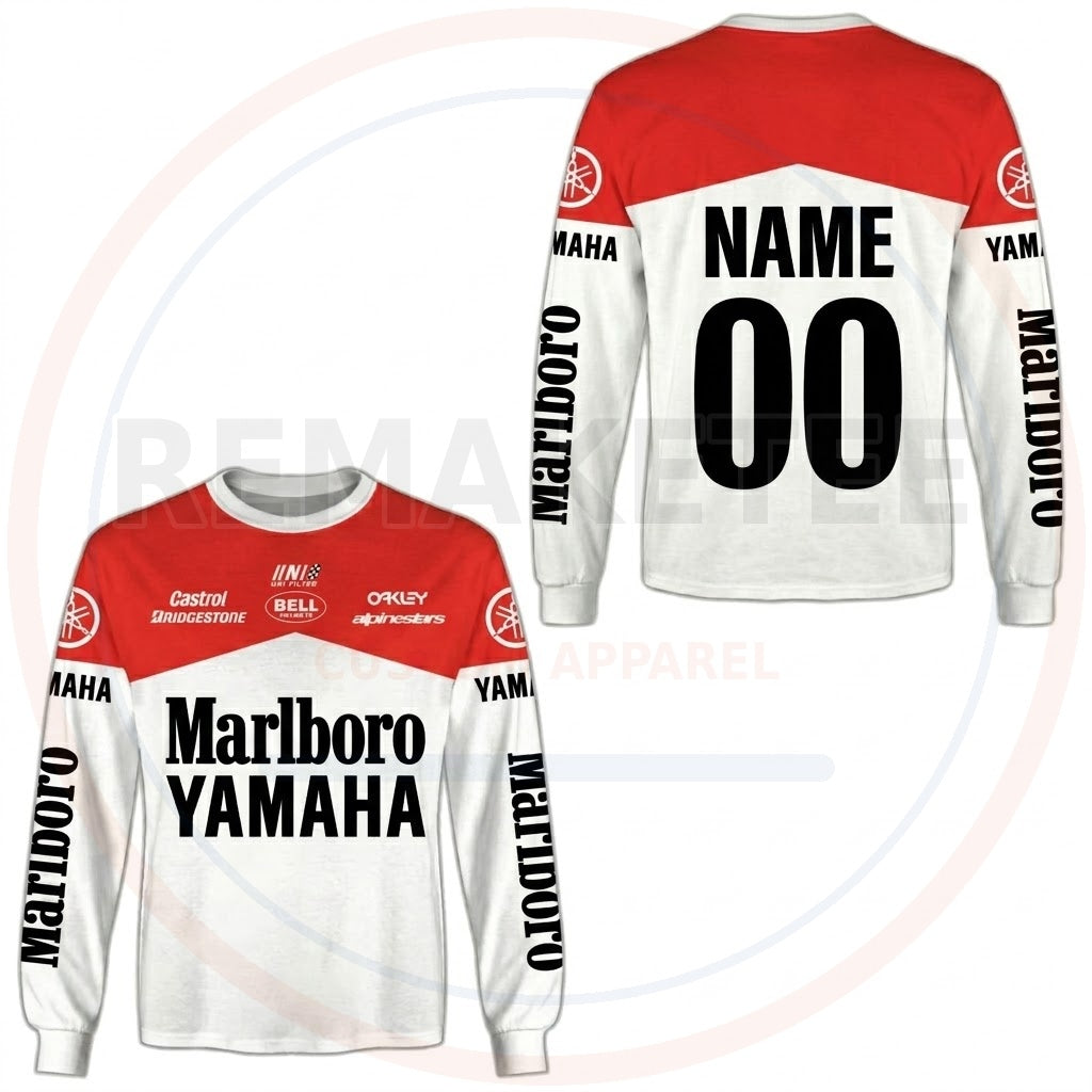 RemakeTee Custom Vintage Retro VMX Racing Jersey 1253
