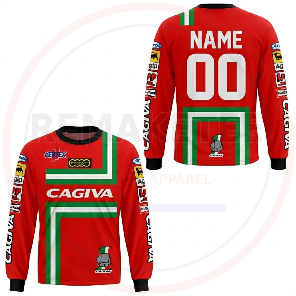 RemakeTee Custom Vintage Retro VMX Racing Jersey 1257