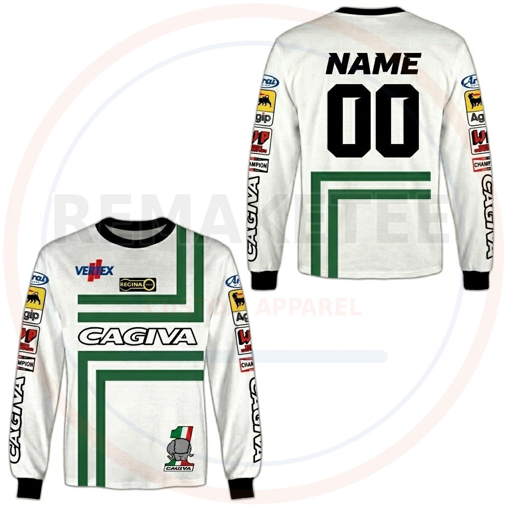 RemakeTee Custom Vintage Retro VMX Racing Jersey 1258