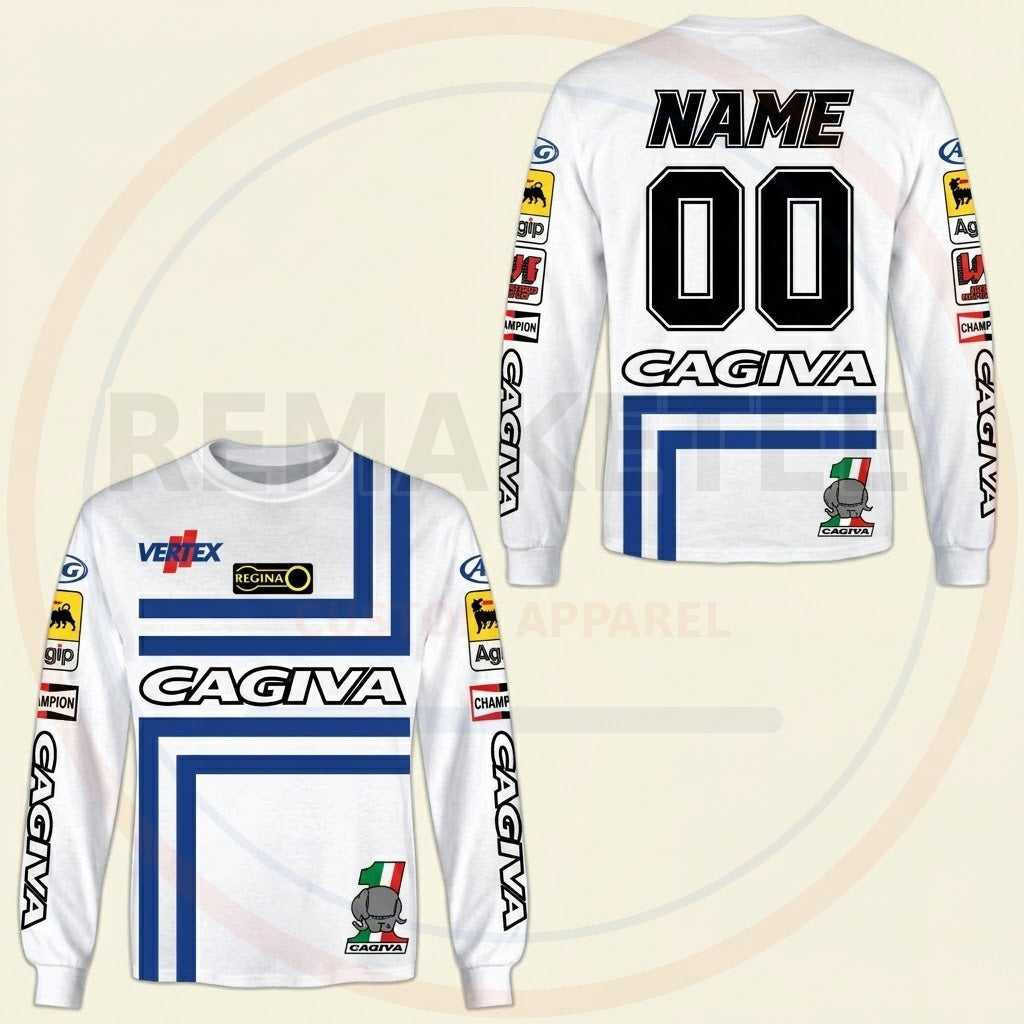 RemakeTee Custom Vintage Retro VMX Racing Jersey 1259