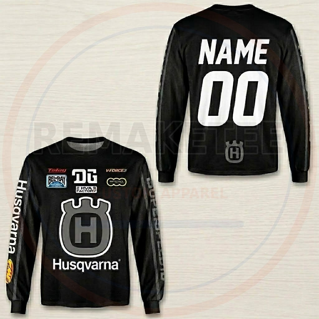 RemakeTee Custom Vintage Retro VMX Racing Jersey 1263