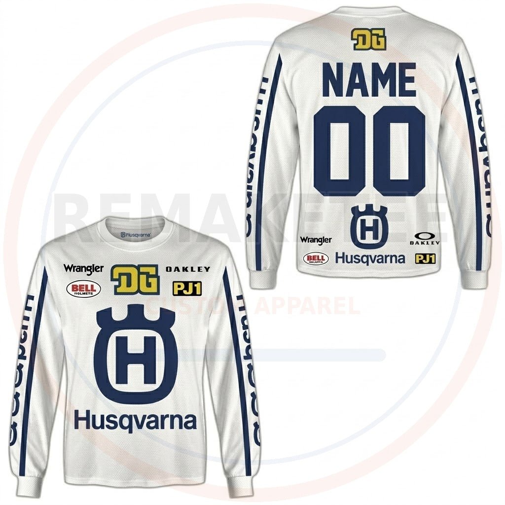 RemakeTee Custom Vintage Retro VMX Racing Jersey 1266