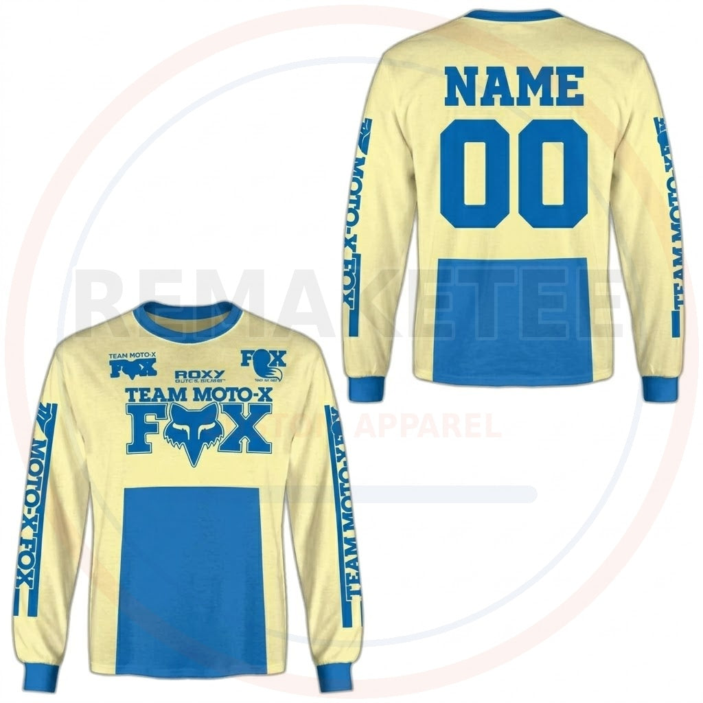 RemakeTee Custom Vintage Retro VMX Racing Jersey 1267