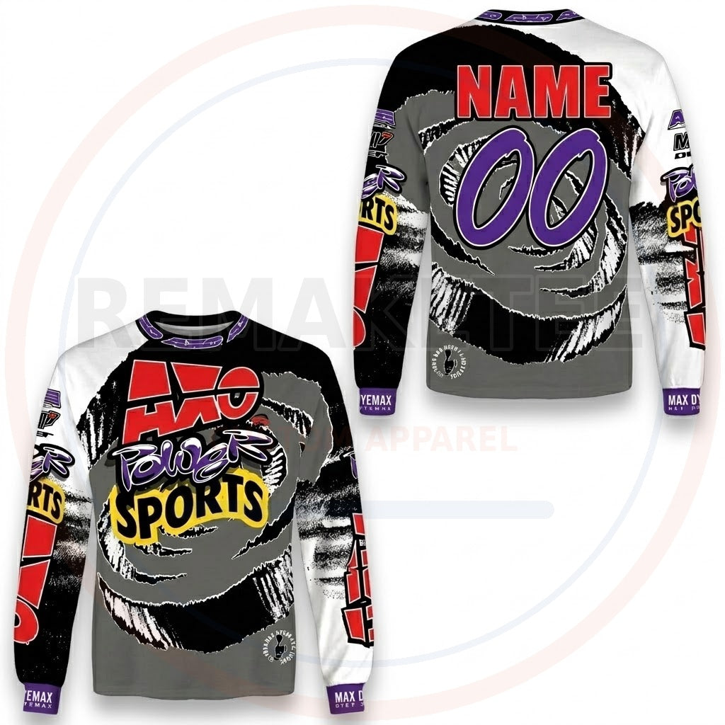 RemakeTee Custom Vintage Retro VMX Racing Jersey 1275