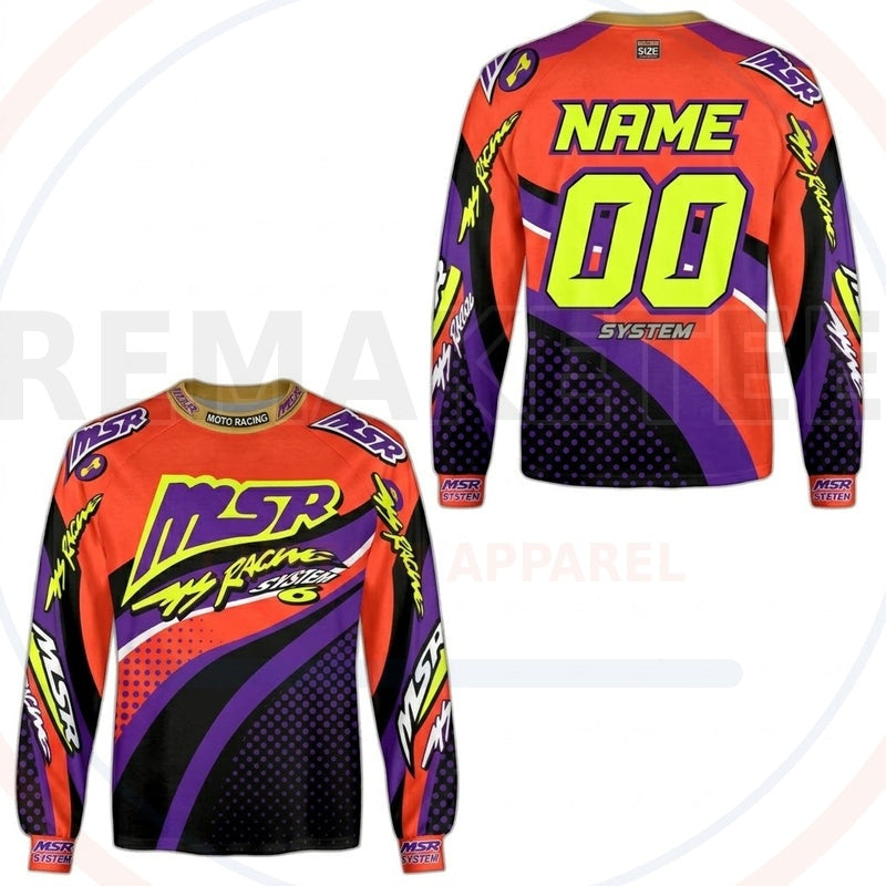 RemakeTee Custom Vintage Retro VMX Racing Jersey 152