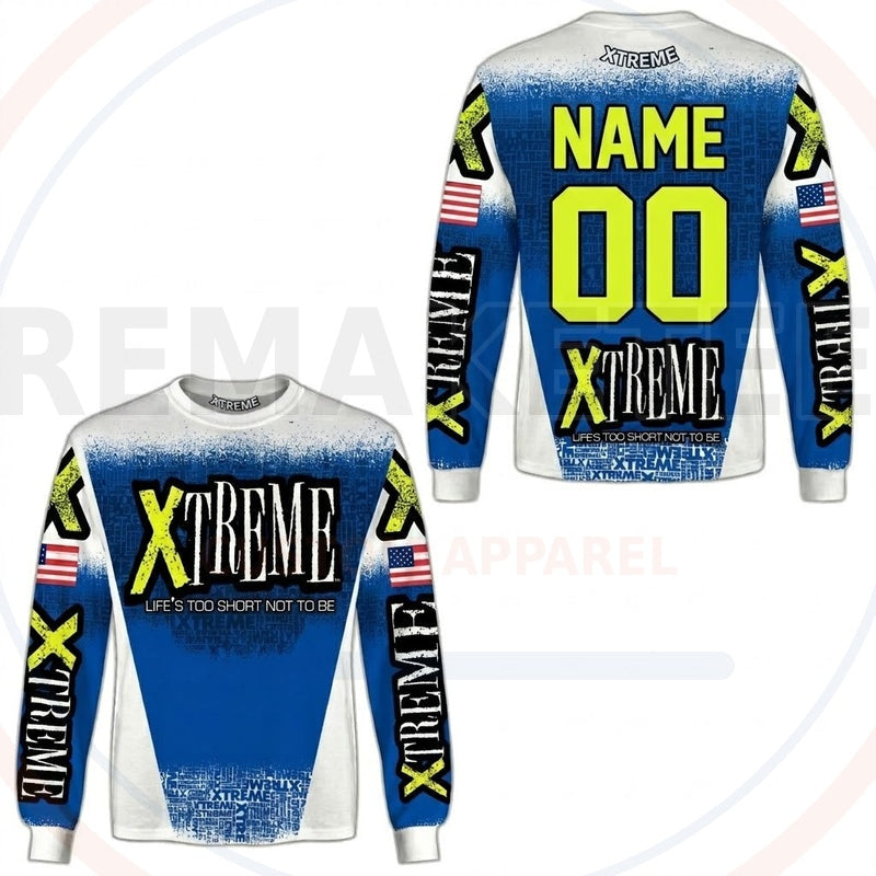 RemakeTee Custom Vintage Retro VMX Racing Jersey 163