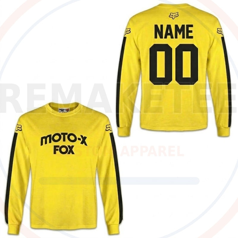 RemakeTee Custom Vintage Retro VMX Racing Jersey 166
