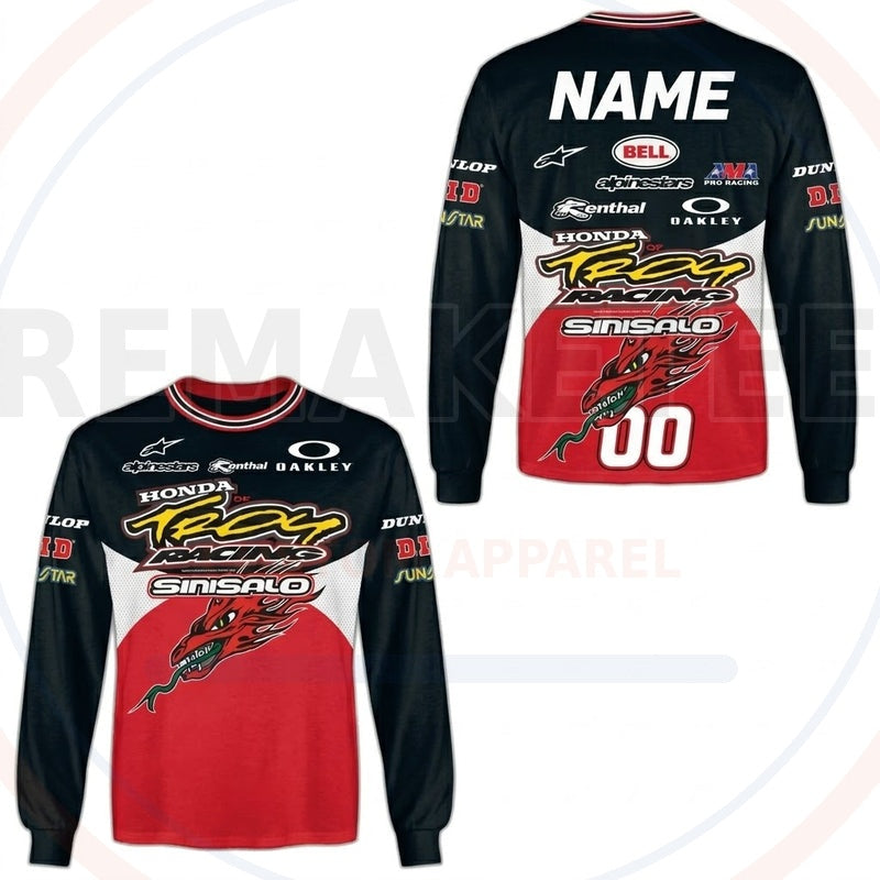 RemakeTee Custom Vintage Retro VMX Racing Jersey 170