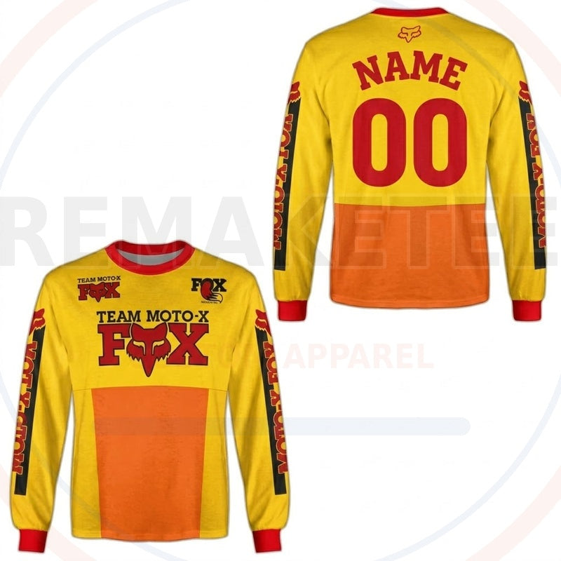 RemakeTee Custom Vintage Retro VMX Racing Jersey 196