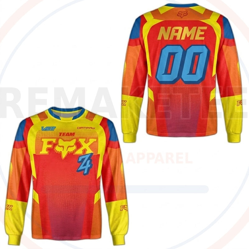 RemakeTee Custom Vintage Retro VMX Racing Jersey 222